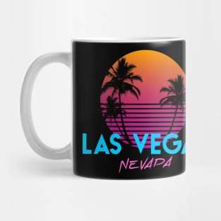 Las Vegas Nevada 80's Retro Sunset Mug